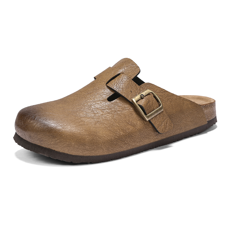 Health & Wellness Fair 2025 - Unisex Cork Comfort Slippers Closed Toe