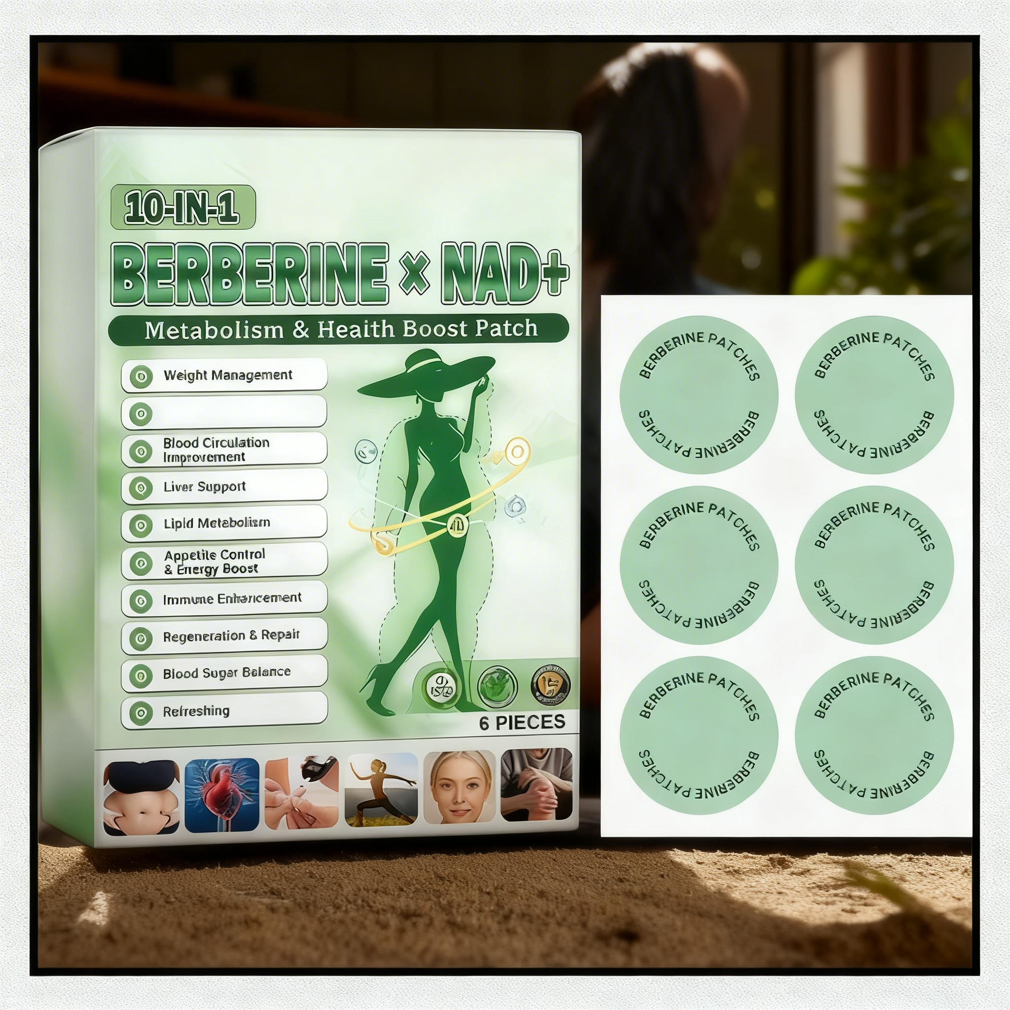 Xbody Health & Wellness Functional Integrative Medicine Office & Medical Spa - 1/3/5Box 10-in-1 Berberine x NAD+ Weight