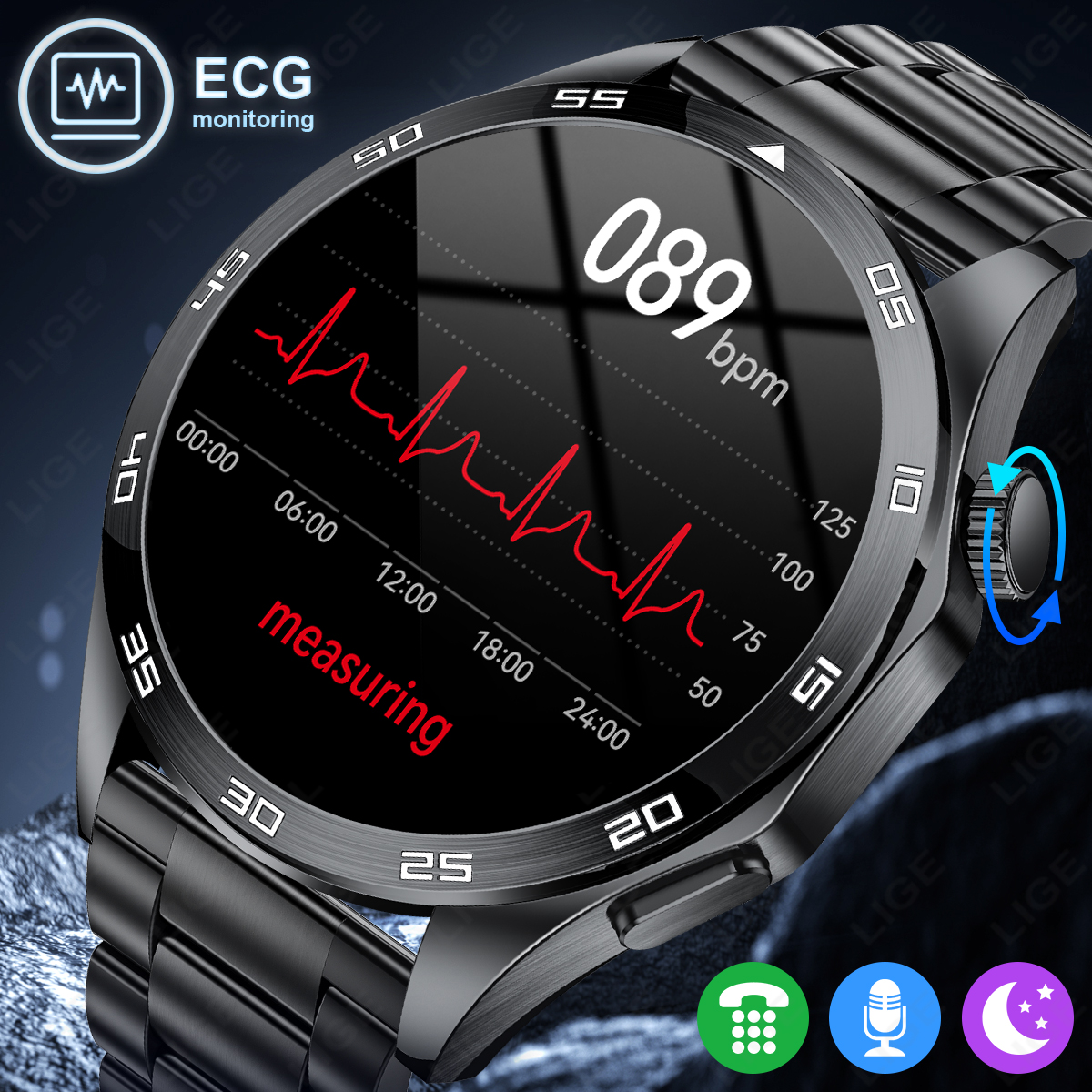 Health Wellness Trends 2026 - New ECG Health Smartwatch 2026 Bluetooth