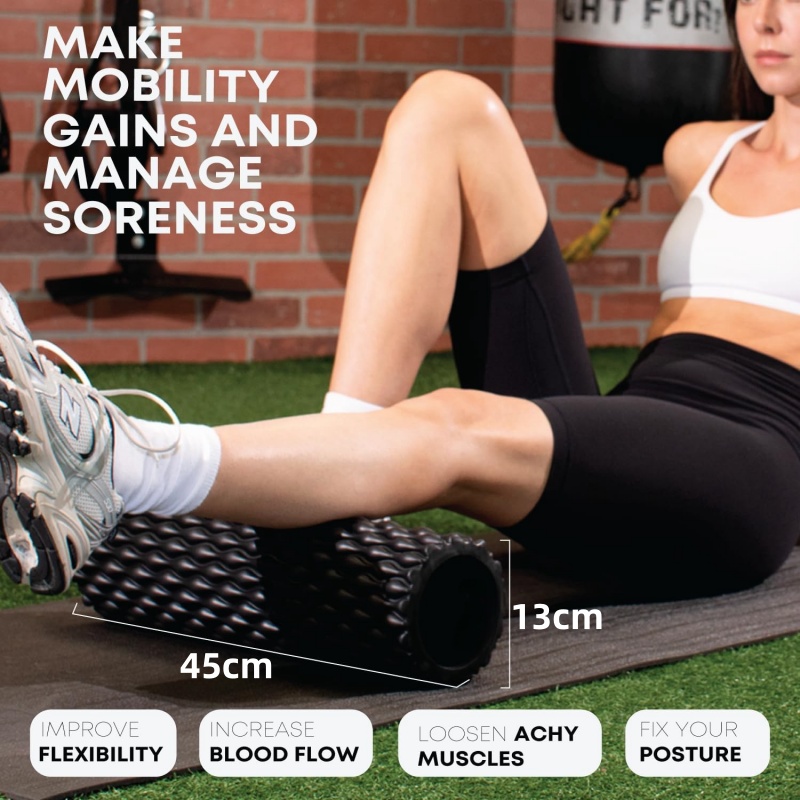 Textured Foam Rollers for Musc – обзор и цена Vibrating Foam Roller