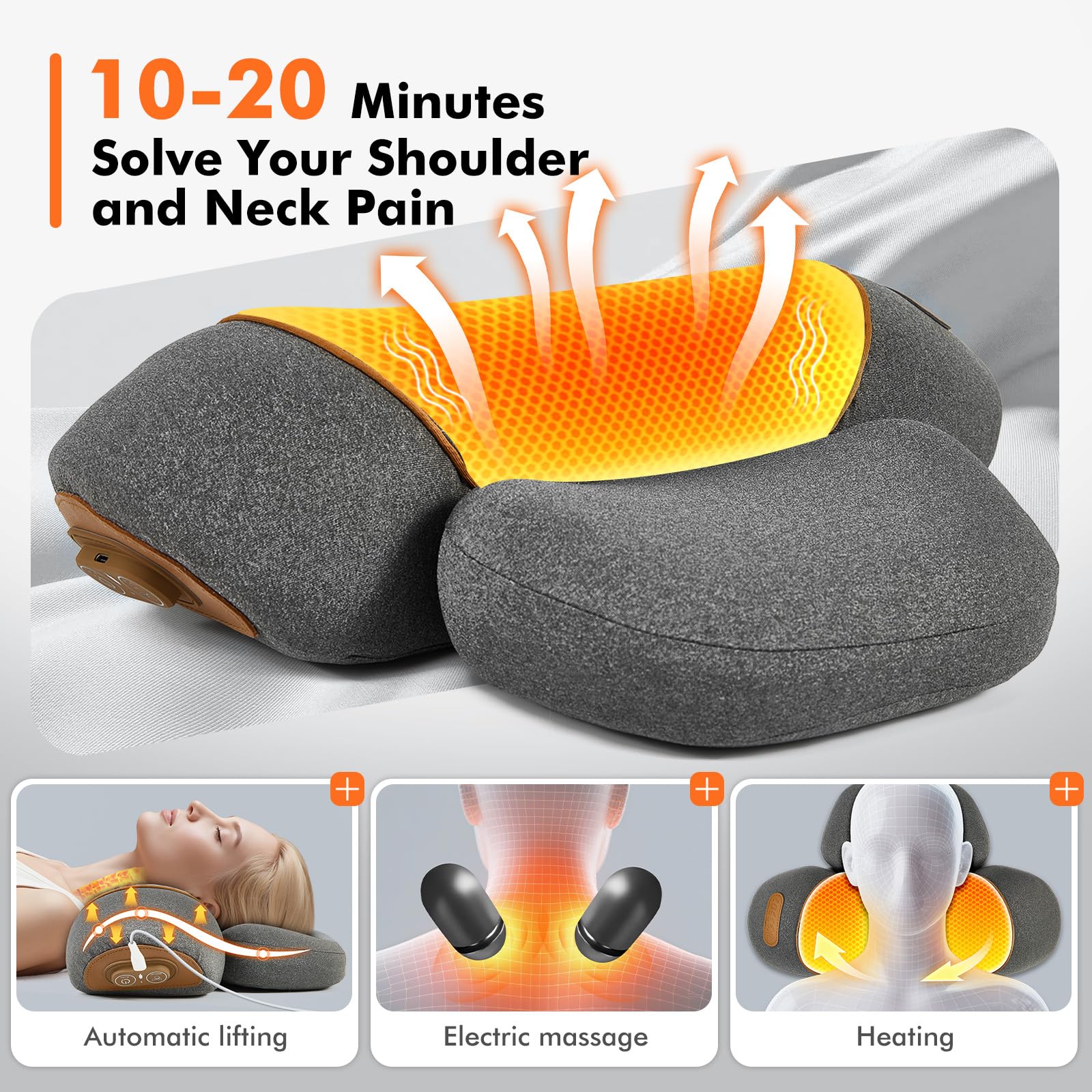 3-in-1 Neck Massager Pillow fo – обзор и цена Neck Traction Pillow