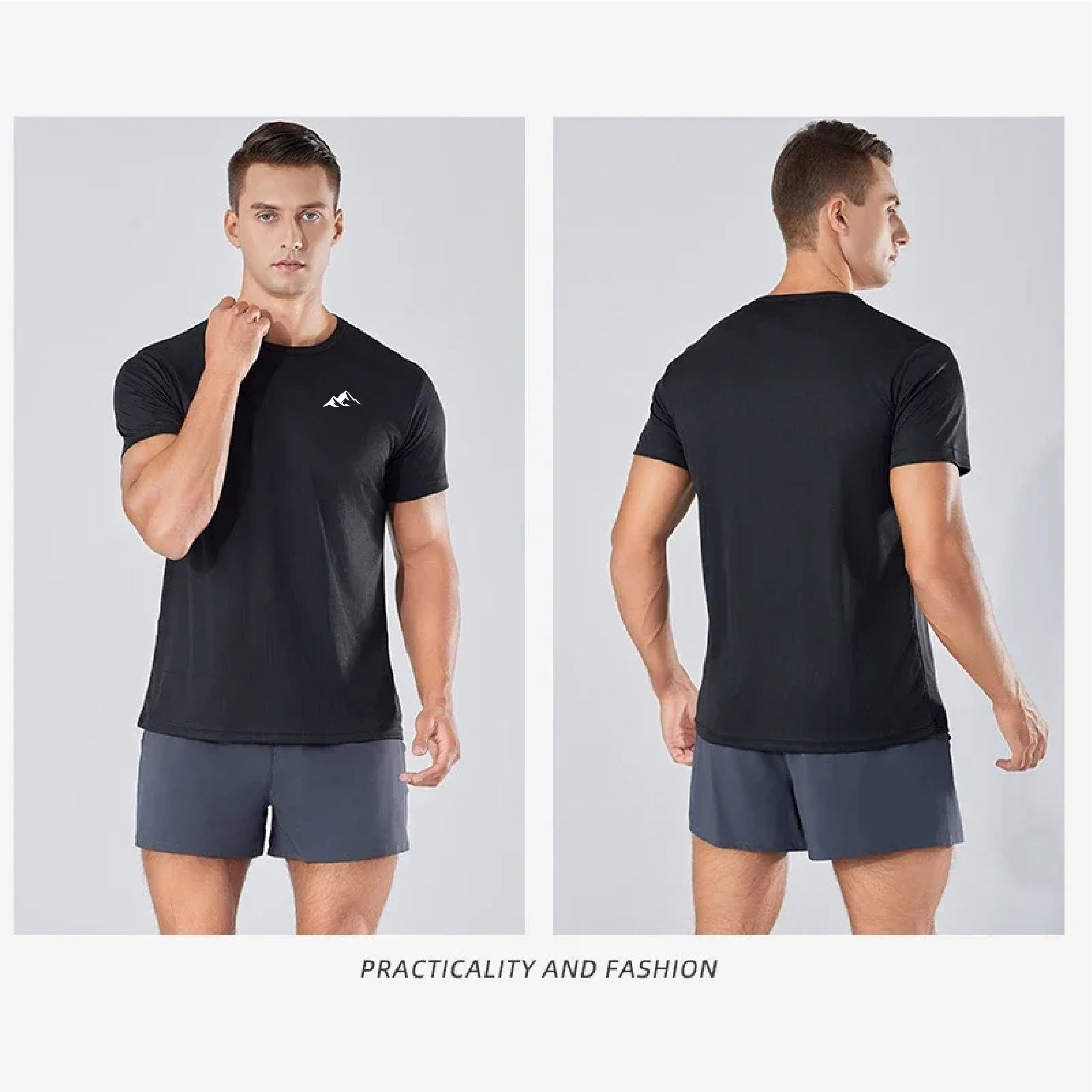 Summer Mens Quick Dry Running  – обзор и цена Health Wellness Fitness