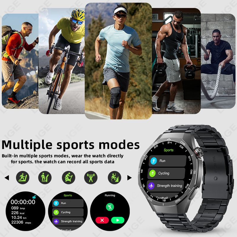 LIGE ECG Smart Watch For Andro – обзор и цена Health Wellness Trends 2026