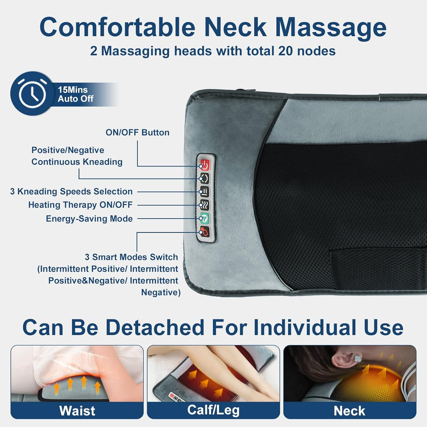 Full Body Massager Mat with He – обзор и цена Neck Traction Pillow
