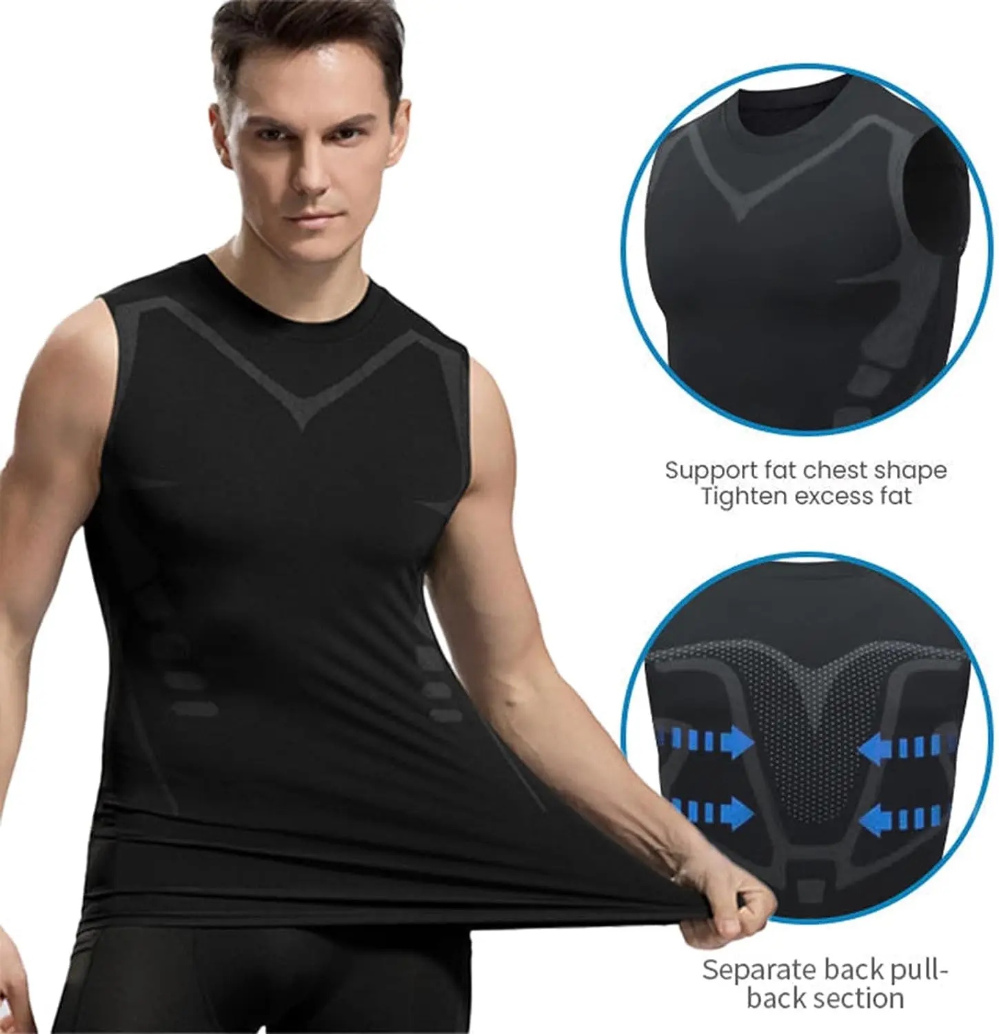 Men's Compression Tank Top, Sl – обзор и цена Health Wellness Fitness