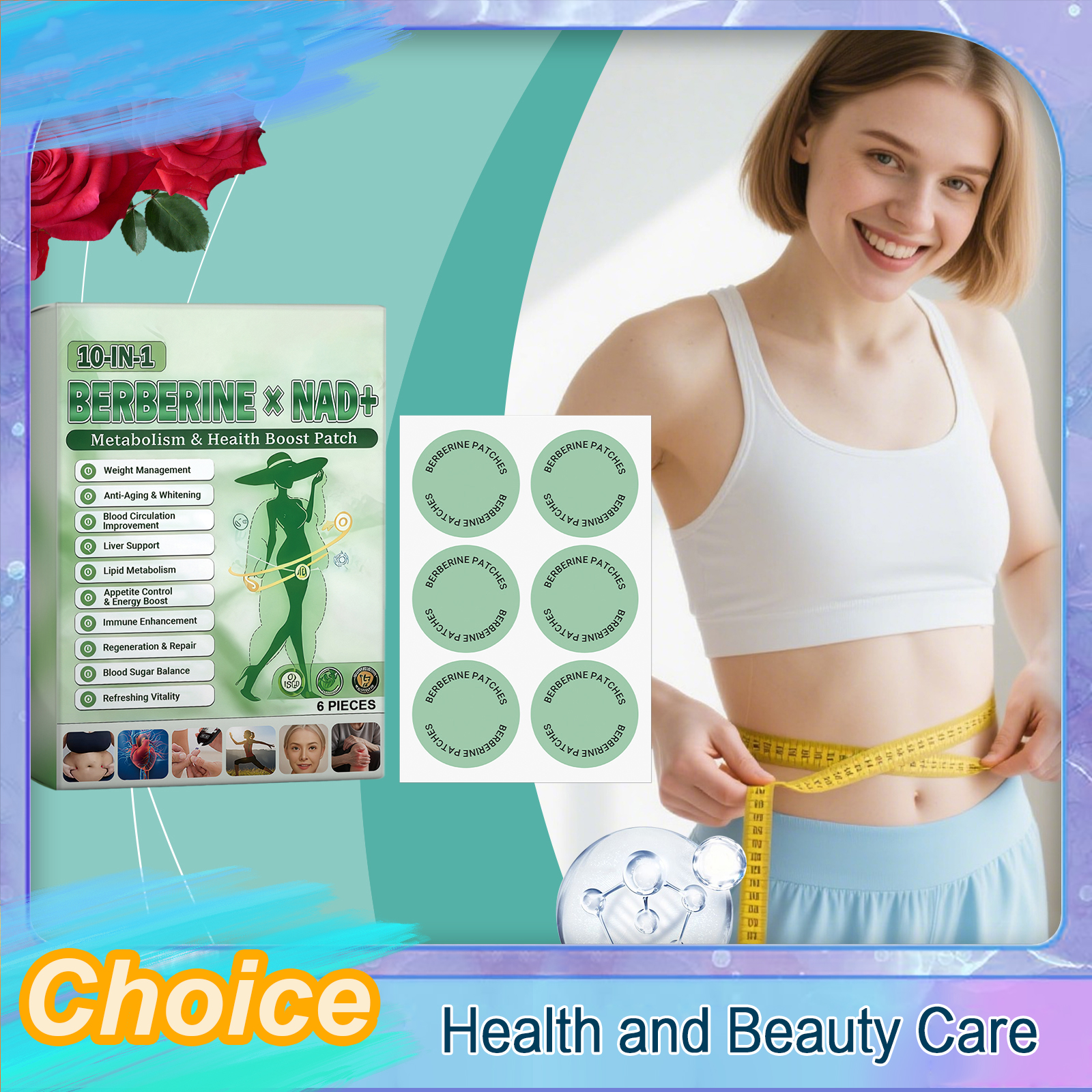 6pcs Berberine X Nad + Weight  – обзор и цена Xbody Health & Wellness Functional Integrative Medicine Office & Medical Spa
