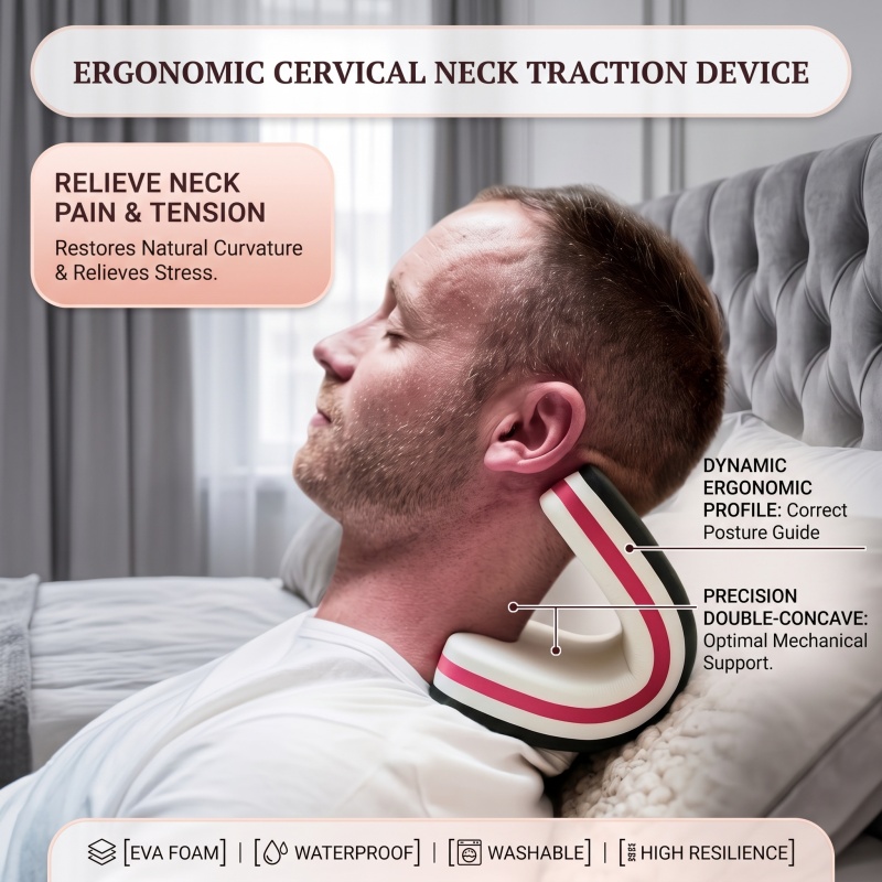 New Design Neck and Shoulder R – обзор и цена Neck Traction Pillow