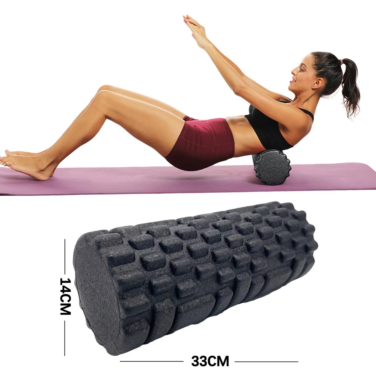 30/33cm Fitness Foam Roller Yo – обзор и цена Health Wellness Fitness