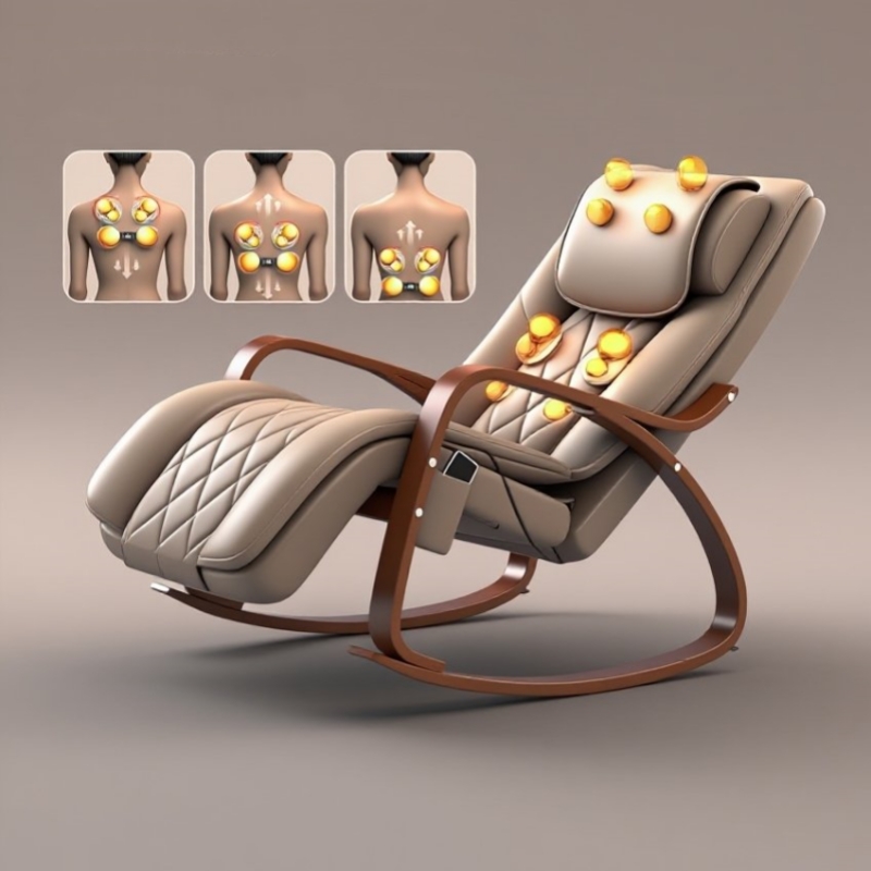 Ergonomic Massage Rocker Recli – обзор и цена Neck Traction Pillow