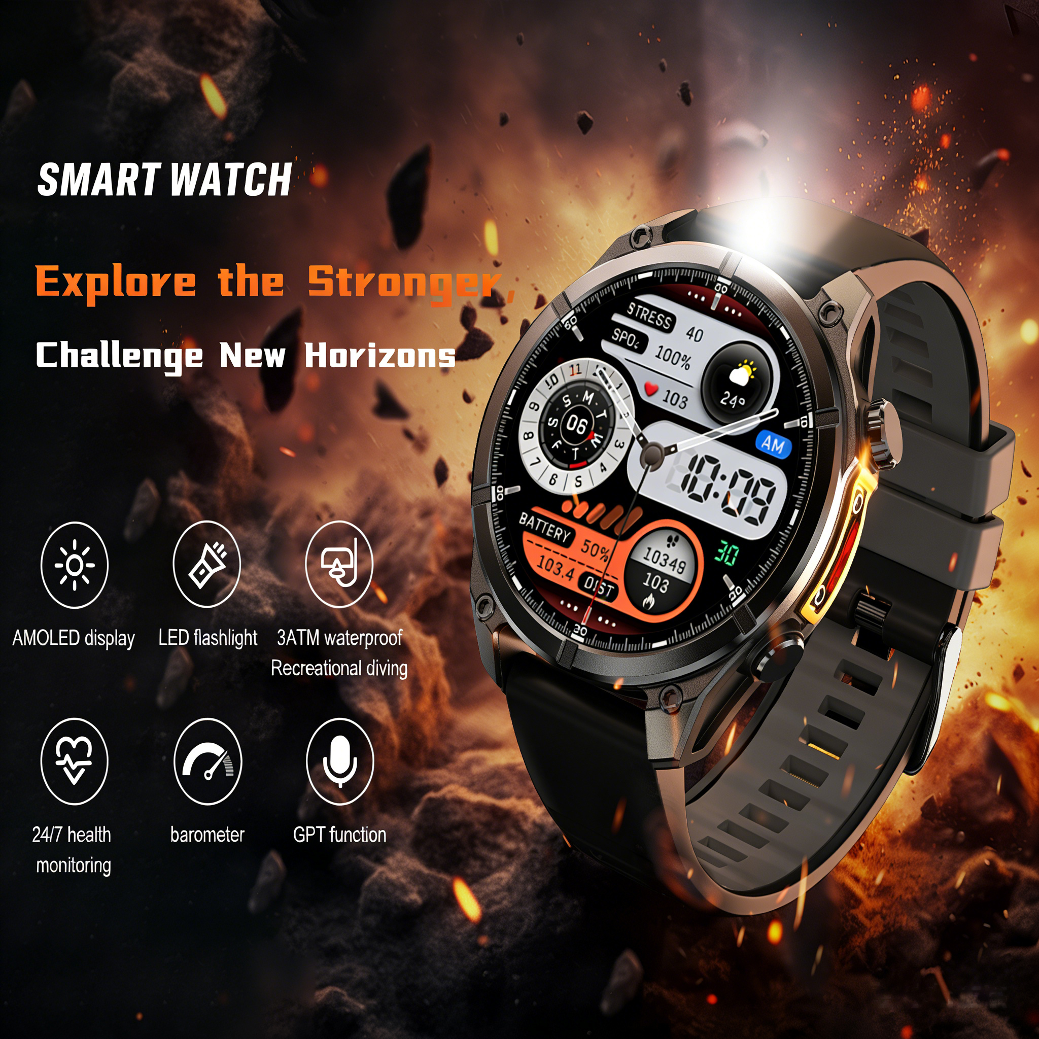 2026 HD300 Smart Watch AMOLED  – обзор и цена Health Wellness Trends 2026