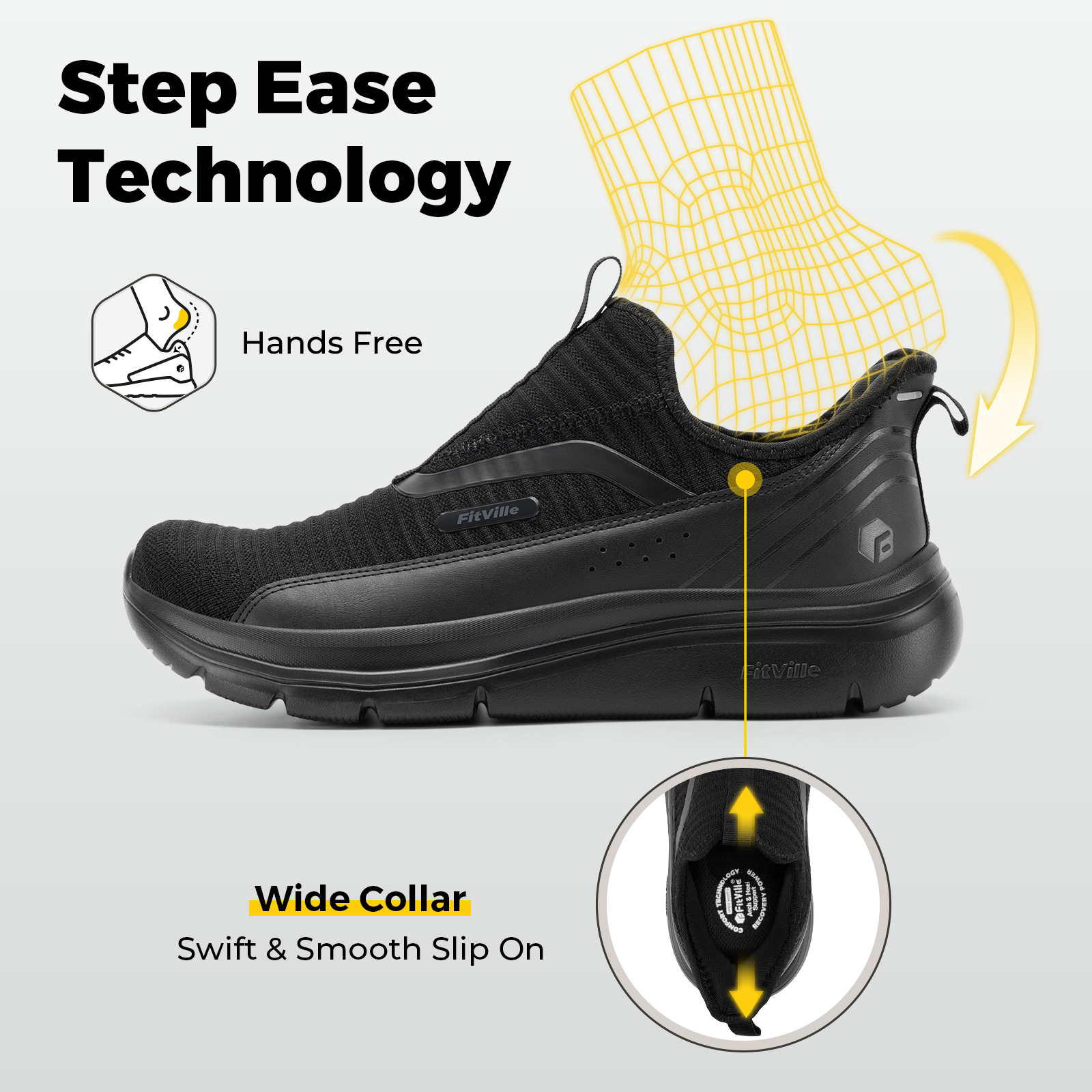Fitville Wide Men's Shoes Fitn – обзор и цена Health Wellness Fitness