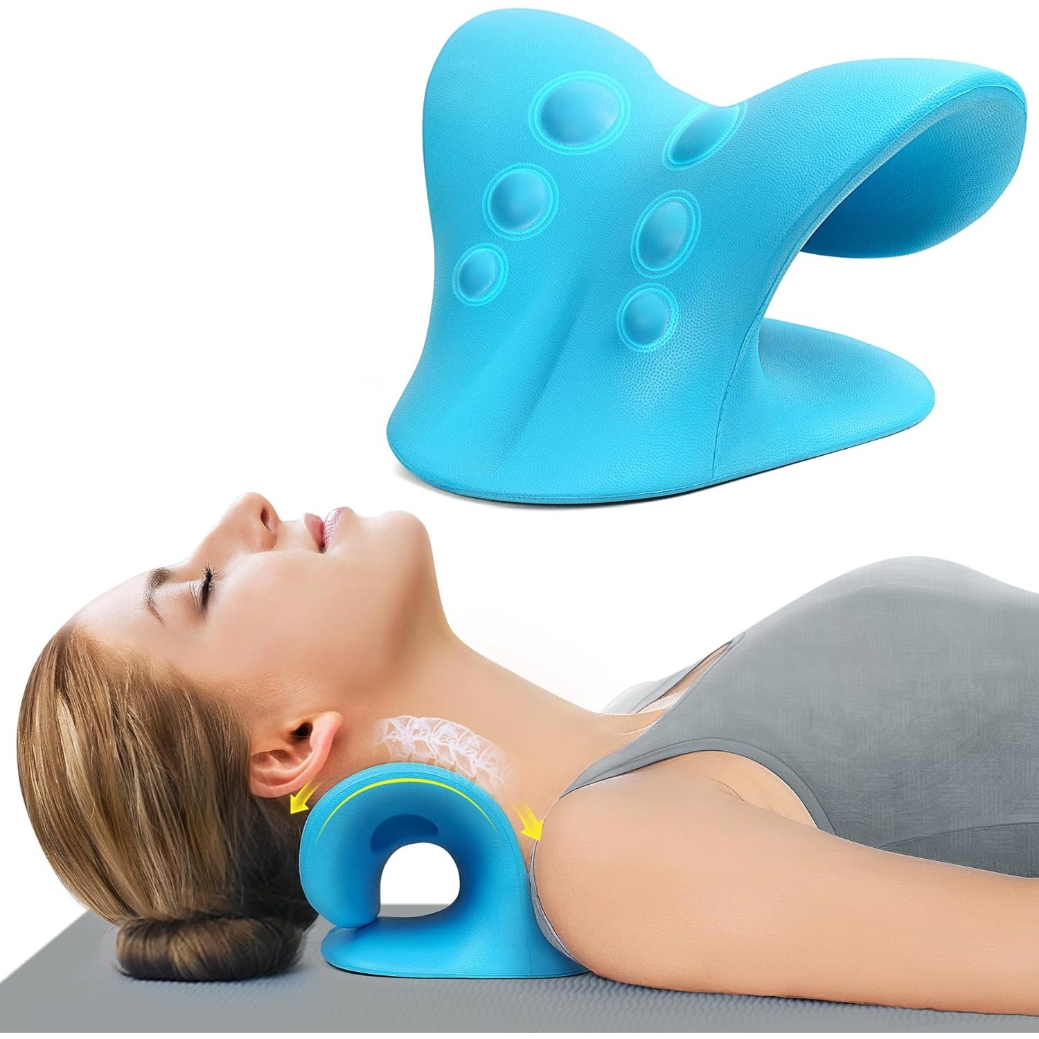Neck Stretcher for Pain Relief – обзор и цена Neck Traction Pillow