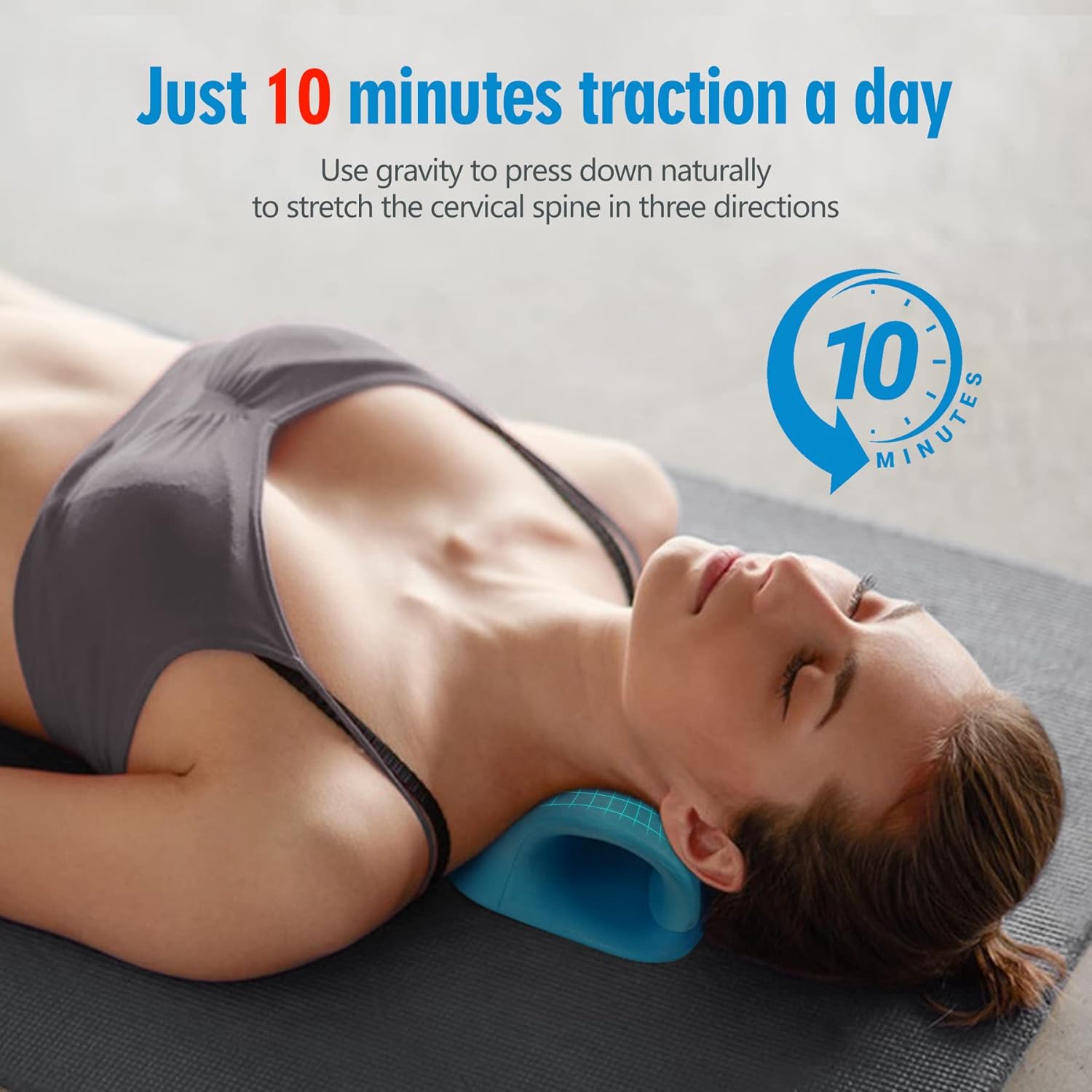 Neck Stretcher for Pain Relief – обзор и цена Neck Traction Pillow