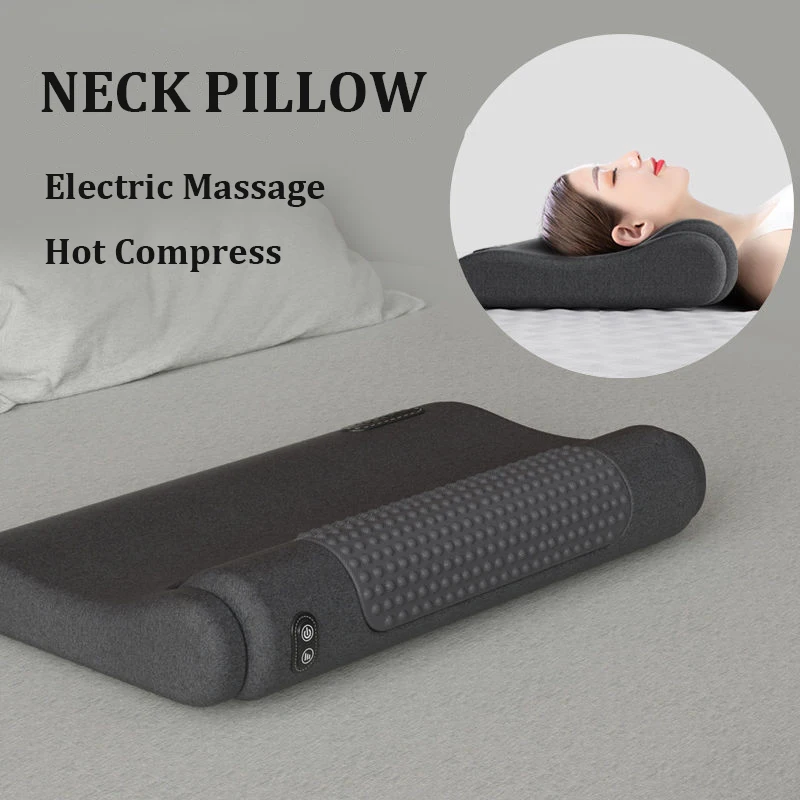 Electric Massage Neck Pillow f – обзор и цена Neck Traction Pillow