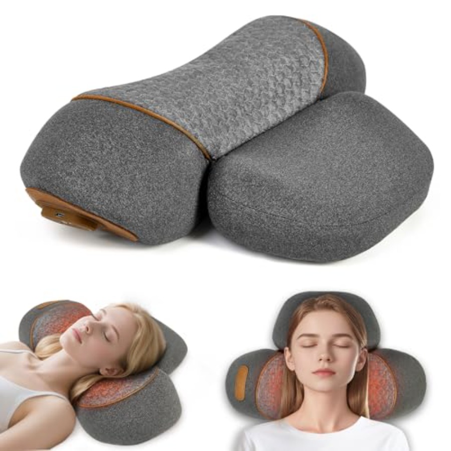 3-in-1 Heated Neck Massager Pi – обзор и цена Neck Traction Pillow