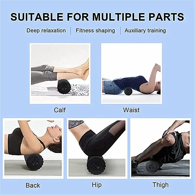 4-Speed Vibrating Electric Yog – обзор и цена Vibrating Foam Roller