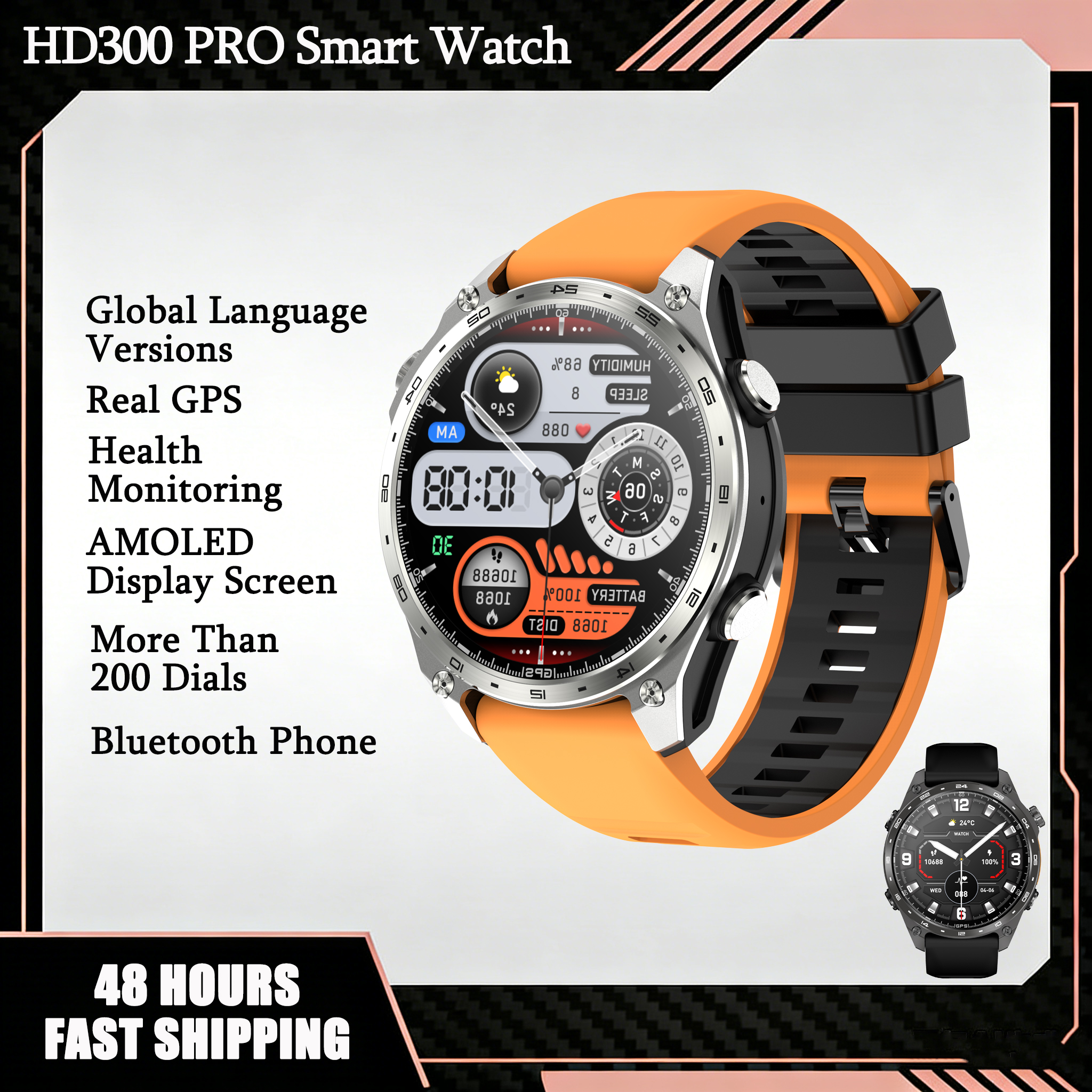 GPS Smart Watch for Outdoor HD – обзор и цена Health Wellness Trends 2026