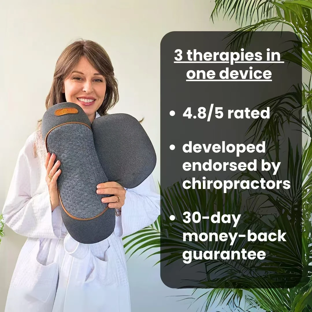 COSSEAL-3-in-1 Neck Massager C – обзор и цена Neck Traction Pillow