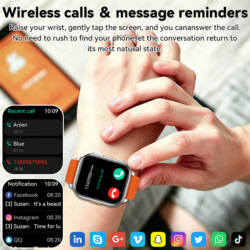 LIGE 2026 Camera Smart Watch M – обзор и цена Health Wellness Trends 2026