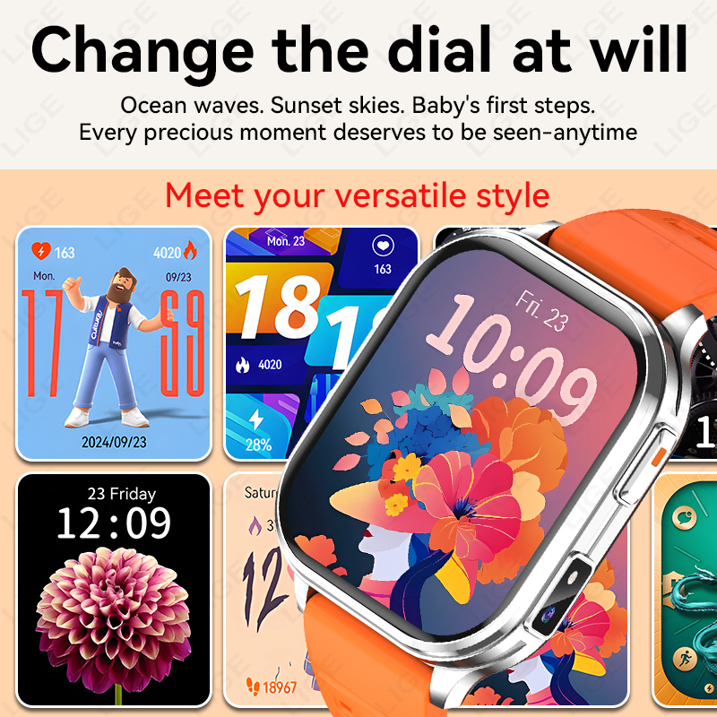 LIGE 2026 Camera Smart Watch M – обзор и цена Health Wellness Trends 2026