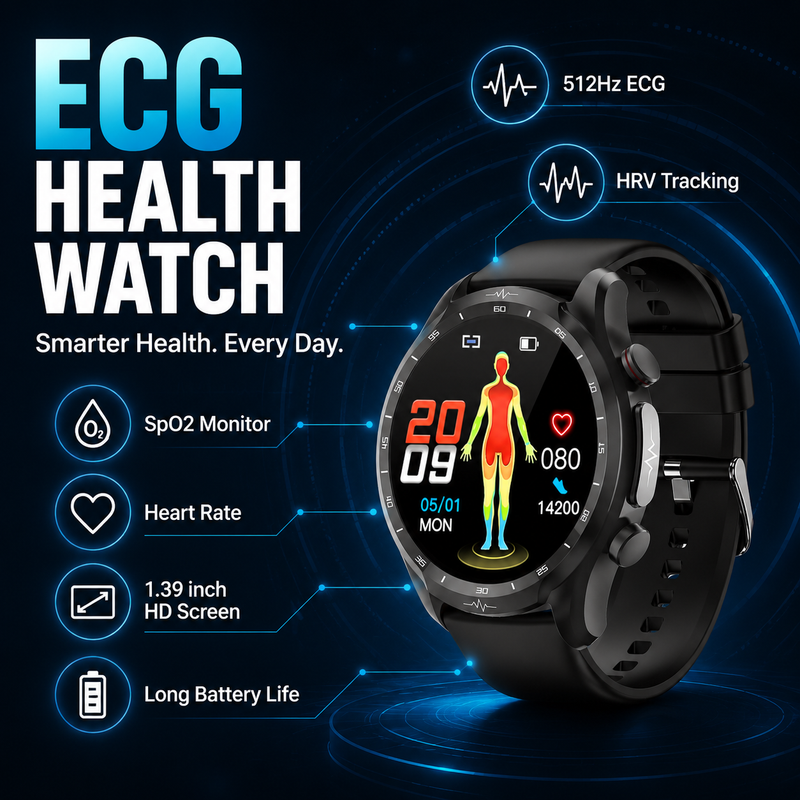 ECG+PPG 2026 New Health Smart  – обзор и цена Health Wellness Trends 2026