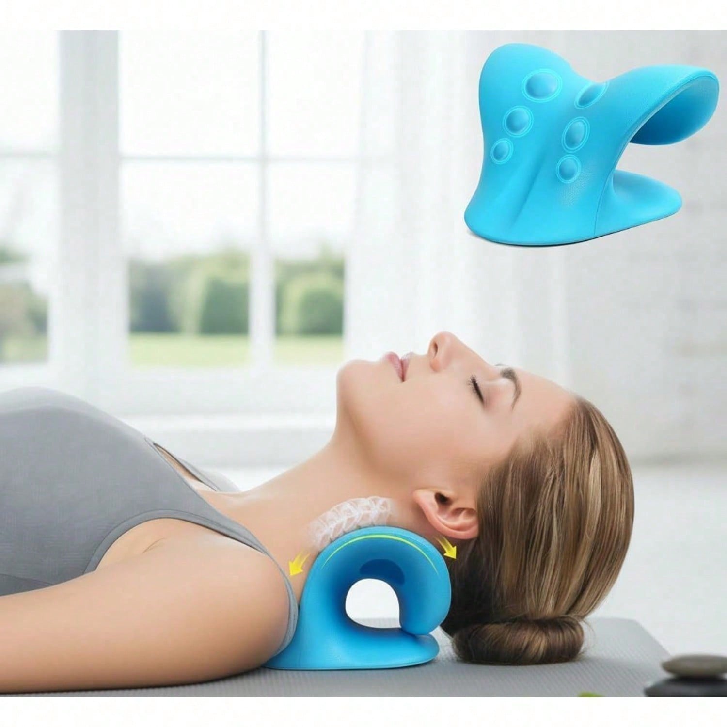 Neck and Shoulder Relaxer, Cer – обзор и цена Neck Traction Pillow
