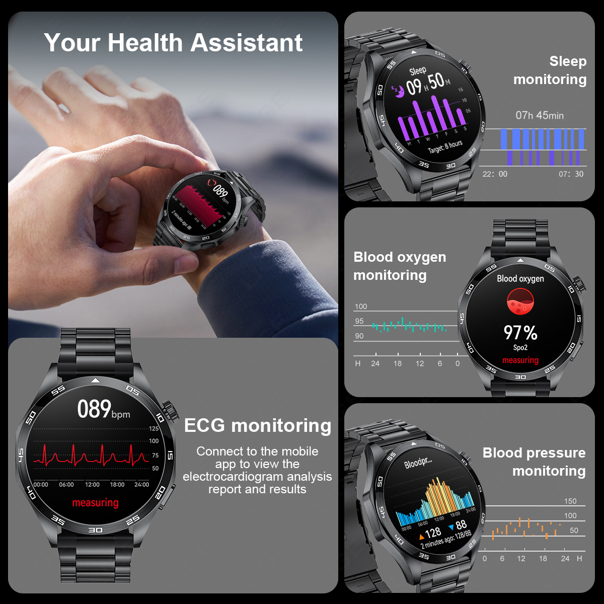 New ECG Health Smartwatch 2026 – обзор и цена Health Wellness Trends 2026